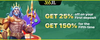 First & Fifth Deposit Special promotion banner